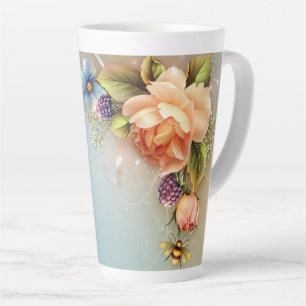 Caneca De Café Latte Lata Grande