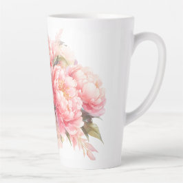 Caneca De Café Latte Lata-Lã-rosa