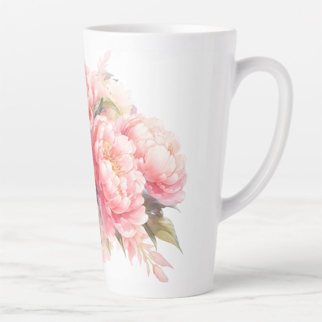 Caneca De Café Latte Lata-Lã-rosa (Direita)