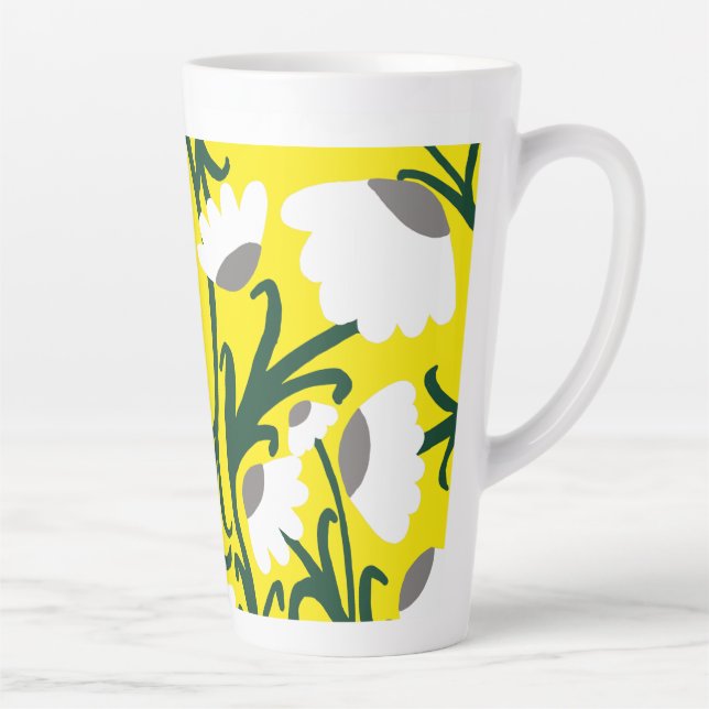 Caneca De Café Latte Lata Mug, um simpático e moderno conhecedor (Direita)