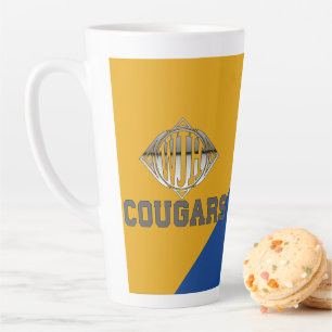 Caneca De Café Latte Latão da Escola Whittier Jr Hight