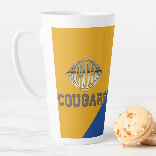 Caneca De Café Latte Latão da Escola Whittier Jr Hight (In Situ)