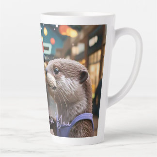 Caneca De Café Latte Latão Mug Ama-Te Muito