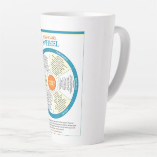 Caneca De Café Latte Latte da Roda de Autoatendimento