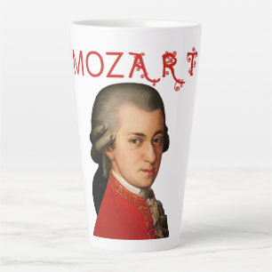 Caneca De Café Latte Latte do mozART