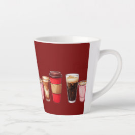 Caneca De Café Latte Latte Lover Mug | Cute Coffee Cups Latte Mug Gift