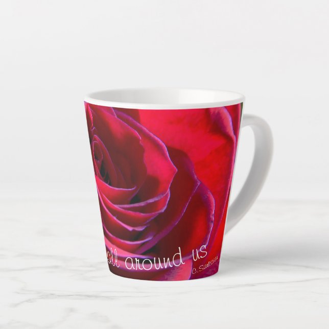 Caneca De Café Latte Latte Mug (Ângulo direito)