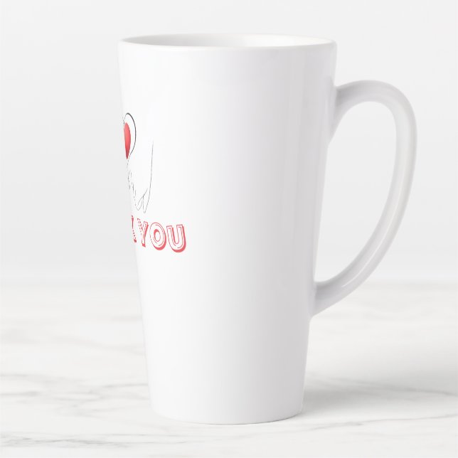 Caneca De Café Latte Latte Mug (Direita)