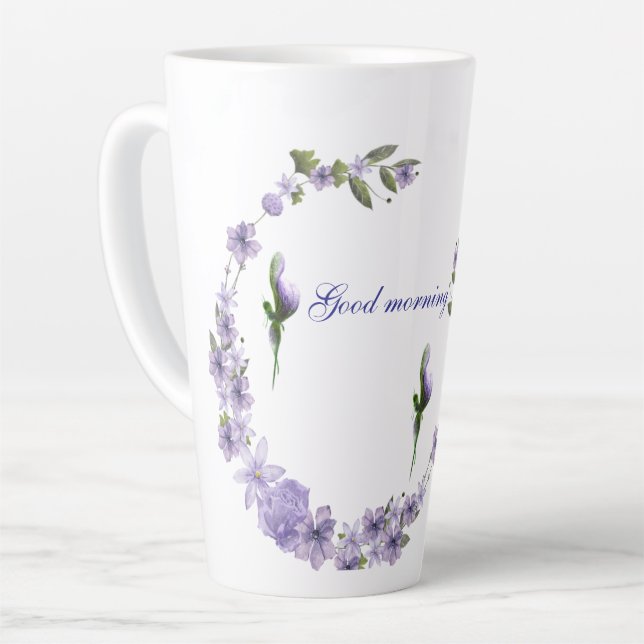 Caneca De Café Latte Latte Mug (Ângulo esquerdo)