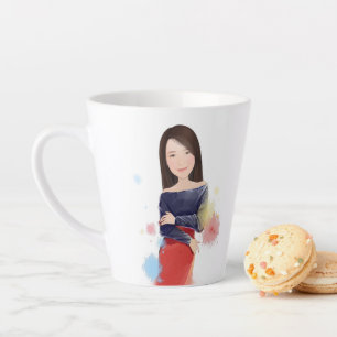 Caneca De Café Latte Latte Mug