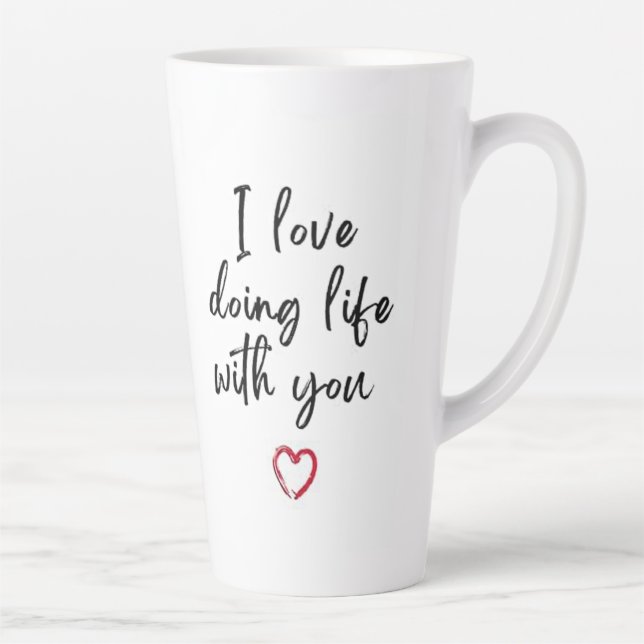 Caneca De Café Latte Latte Mug (Direita)