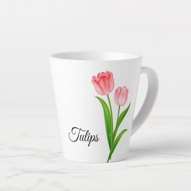 Caneca De Café Latte Latte Mug (Ângulo direito)