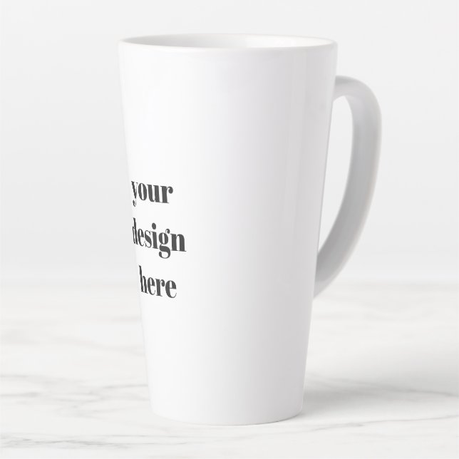 Caneca De Café Latte Latte Mug (Ângulo direito)
