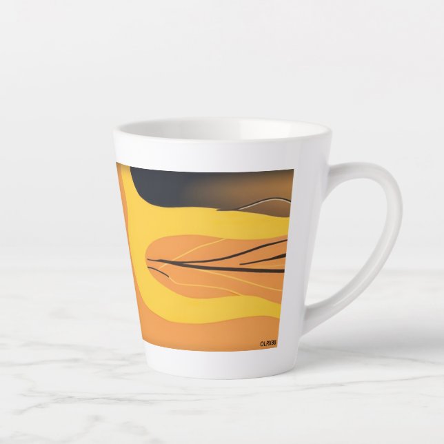 Caneca De Café Latte Latte Mug (Direita)