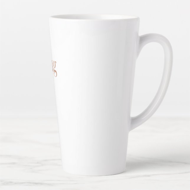 Caneca De Café Latte Latte Mug (Direita)
