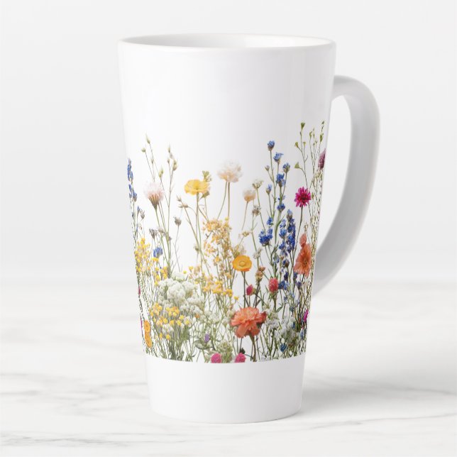 Caneca De Café Latte Latte Mug 17 oz (Ângulo direito)