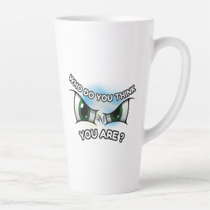 Caneca De Café Latte Latte Mug 17oz: Quem Você Acha?