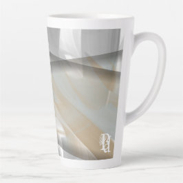 Caneca De Café Latte Latte Mug Abstract Home Trend Sandy Tornado