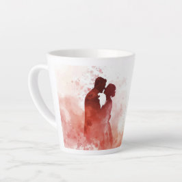 Caneca De Café Latte Latte Mug - Aniversário de Casamento