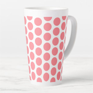 Caneca De Café Latte Latte Mug-Bolinhas