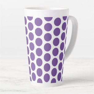Caneca De Café Latte Latte Mug-Bolinhas