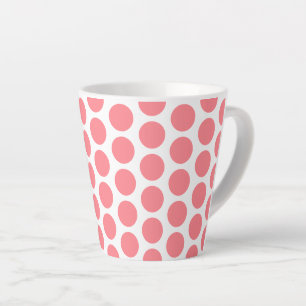 Caneca De Café Latte Latte Mug-Bolinhas