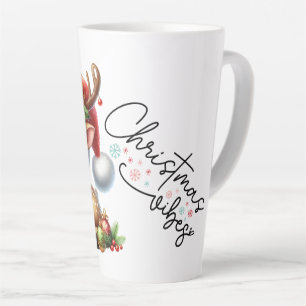 Caneca De Café Latte Latte Mug Christmas Vibes
