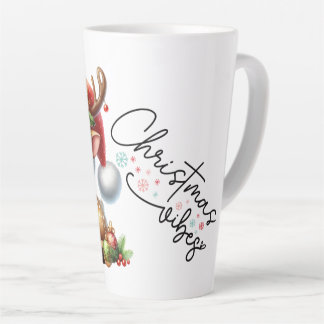 Caneca De Café Latte Latte Mug Christmas Vibes