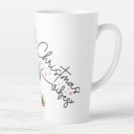 Caneca De Café Latte Latte Mug Christmas Vibes