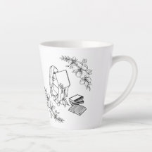 Latte Mug, "Garota de Biscoito"
