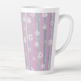 Caneca De Café Latte Latte Mug – Gingham Orchard