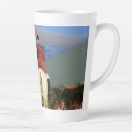 Caneca De Café Latte Latte mug Horse and hounds