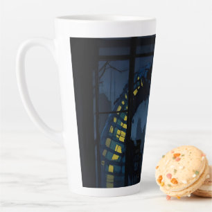 Caneca De Café Latte Latte Mug "House that see"