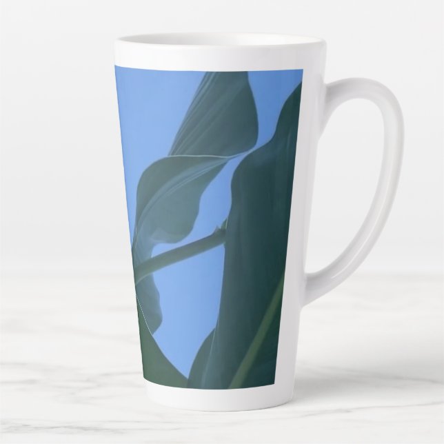 Caneca De Café Latte Latte Mug - Hummingbird in Flight  (Direita)