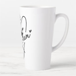 Caneca De Café Latte Latte Mug "Let Them"