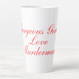 Caneca De Café Latte Latte Mug, mulher