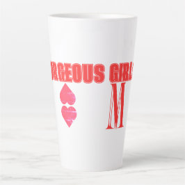 Caneca De Café Latte Latte Mug, mulher