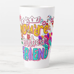 Caneca De Café Latte Latte Mug para seu presente de natal amigo