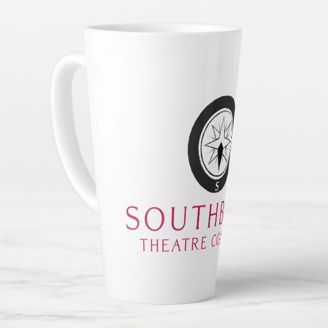 Caneca De Café Latte Latte Mug Southbank Theater Company (Ângulo esquerdo)