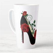 Latte Mug - Stiletto Rosa