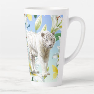 Caneca De Café Latte Latte Mug Tiger