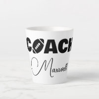 Latte Mug, treinador de futebol americano