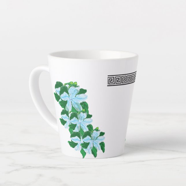Caneca De Café Latte Latte Mug : Um Sentimento Grego (Ângulo esquerdo)