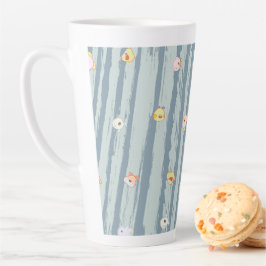 Caneca De Café Latte Latte Mug – Whimsy Faces