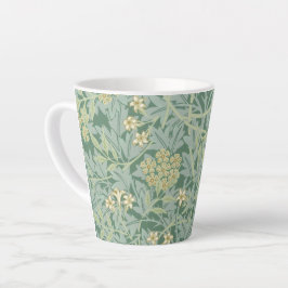 CANECA DE CAFÉ LATTE LATTE MUG: WILLIAM MORRIS : JASMINE