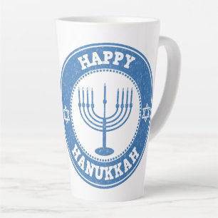 Caneca De Café Latte Latte Mugs - Judaica - Chanukah Coffee Mugs - Pres