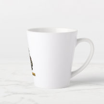 Latte Personalizado de Gato Militar British Shorth