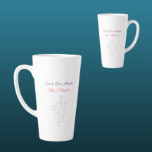 Latte Personalizado Ensinar Amar Inspirar Professo