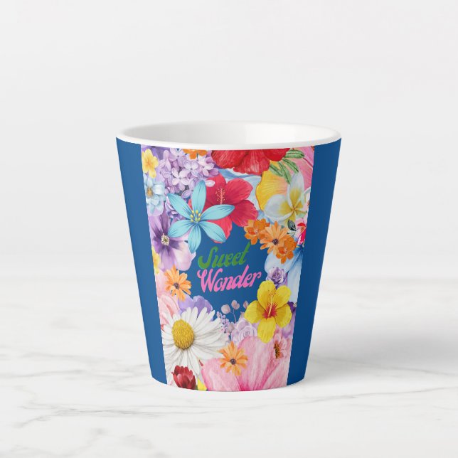 Caneca De Café Latte Latte Tasse (Frente)