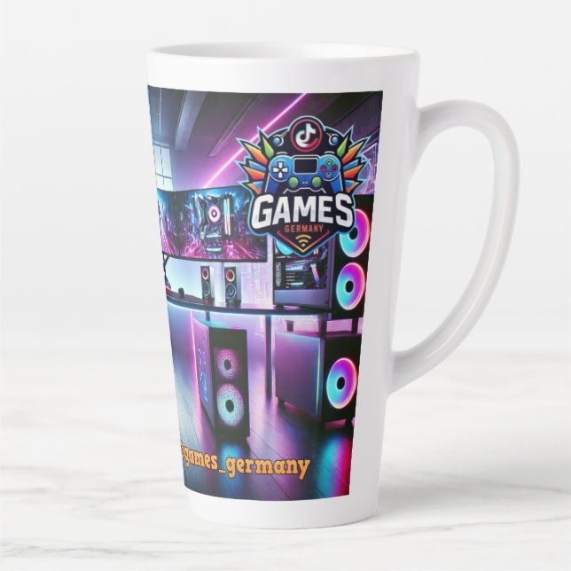 Caneca De Café Latte Latte Tasse (Direita)